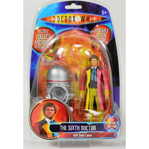 749 - Doctor Who - Character Options - a collection of x3 2004 factory sealed Dr Who action figures - The ... 