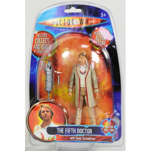 749 - Doctor Who - Character Options - a collection of x3 2004 factory sealed Dr Who action figures - The ... 