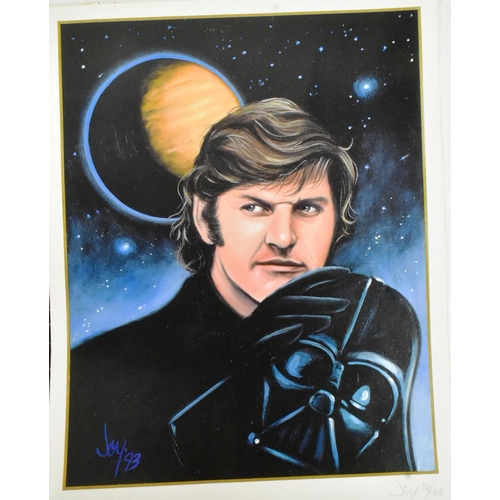 751 - Estate of Dave Prowse - Star Wars - Fan Art - a set of x4 8x10