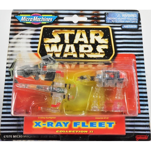 757 - Star Wars - Micromachines - a collection of assorted vintage 1990s Galoob / Hasbro made Micro Machin... 