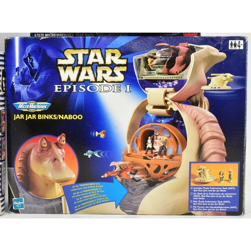 757 - Star Wars - Micromachines - a collection of assorted vintage 1990s Galoob / Hasbro made Micro Machin... 