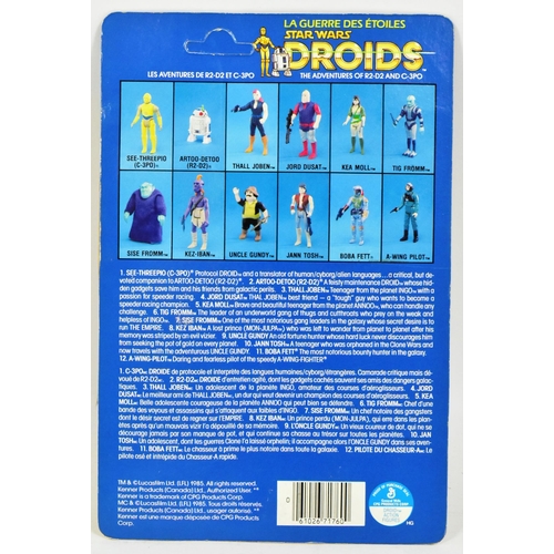 790 - Star Wars - Droids - an original vintage 1985 French-Canadian variant MOC carded action figure ' Tha... 