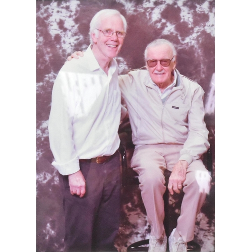 792 - Estate of Jeremy Bulloch - Stan Lee (Marvel Comics) - a personal photograph from Bulloch's home muse... 