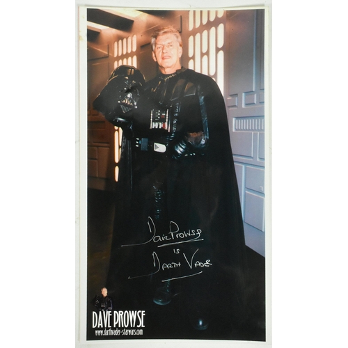 794 - Star Wars - Dave Prowse (1935-2020) - autographed colour 8x14