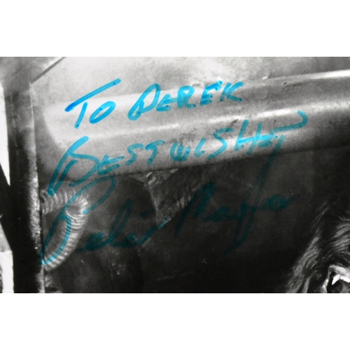 796 - Star Wars - Peter Mayhew (1934-2019 Chewbacca) - autographed vintage black and white 8x10