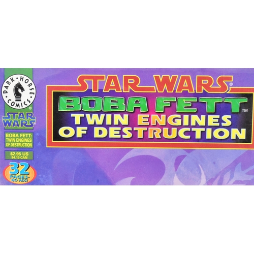 798 - Estate of Jeremy Bulloch - Star Wars - Dark Horse Comics ' Boba Fett - Twin Engines Of Destruction '... 