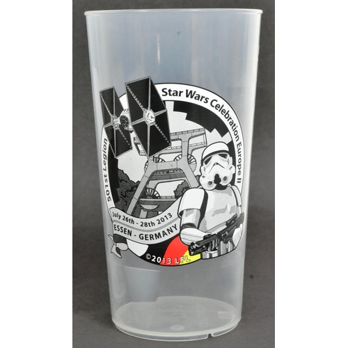 808 - Estate of Jeremy Bulloch - Star Wars - x3 of Bulloch's personally owned Star Wars event tumblers, co... 