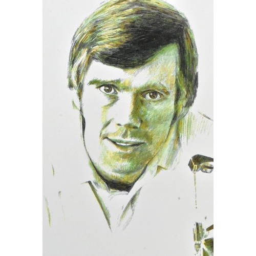 811 - Estate of Jeremy Bulloch - Star Wars - Maya Kuroki (Artist) - artwork print after the original artwo... 