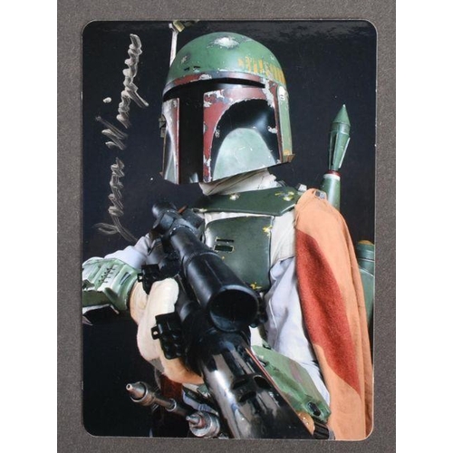 813 - Estate of Jeremy Bulloch - Star Wars - Jason Wingreen (1920-2015 - Voice of Boba Fett) - autographed... 