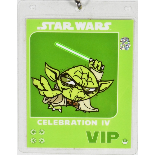 822 - Estate of Jeremy Bulloch - Star Wars Celebration IV - Bulloch's personally owned & worn lanyard from... 