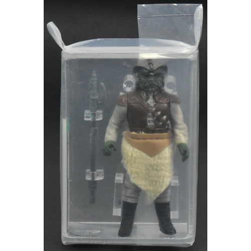 839 - Star Wars - an original vintage 1983 Kenner made action figure ' Klaatu '. With original weapon pres... 