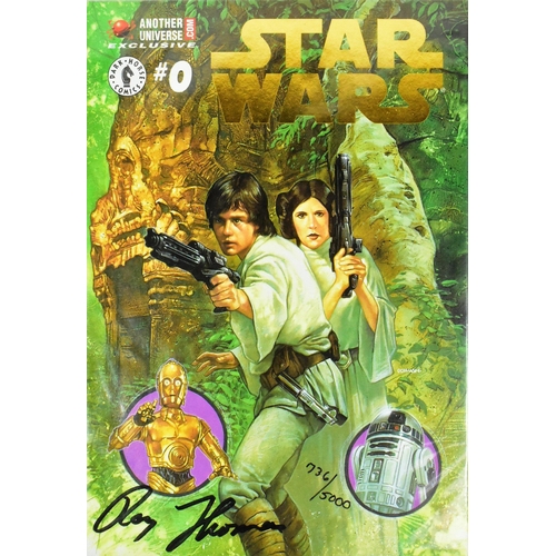 844 - Star Wars - Dark Horse Comics / Another Universe - a collection of x3 signed exclusive edition Star ... 