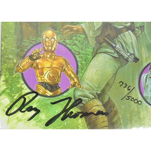 844 - Star Wars - Dark Horse Comics / Another Universe - a collection of x3 signed exclusive edition Star ... 