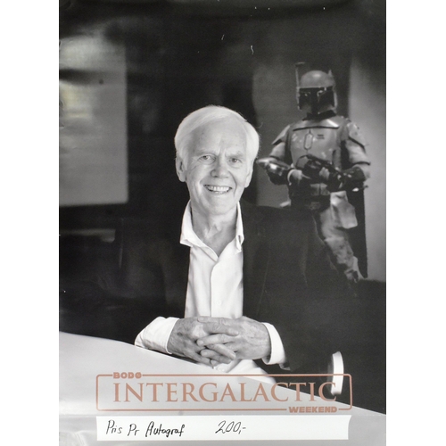 848 - Estate of Jeremy Bulloch - Star Wars - an event banner from a Norwegian convention as used to promot... 