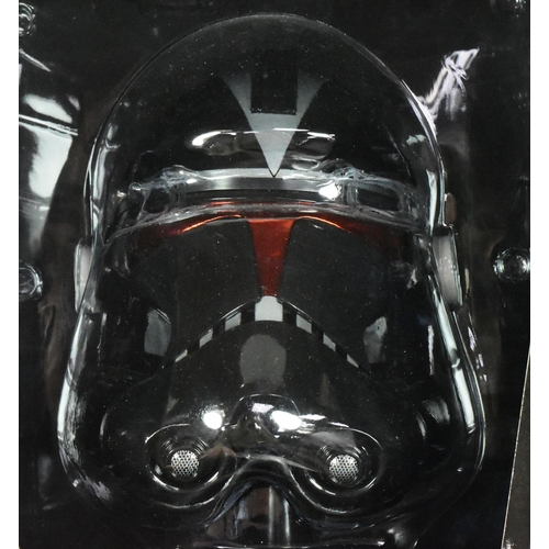 854 - Star Wars - Master Replicas - 2007 Star Wars 30th Anniversary Utapau Shadow Trooper Helmet Scaled Re... 