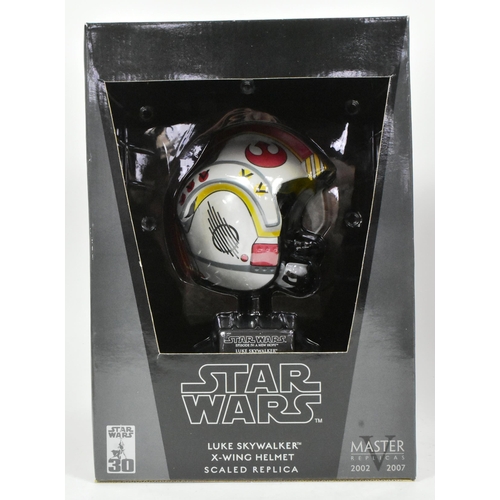 861 - Star Wars - Master Replicas - 2007 Star Wars 30th Anniversary 'Luke Skywalker X-Wing Helmet Scaled R... 