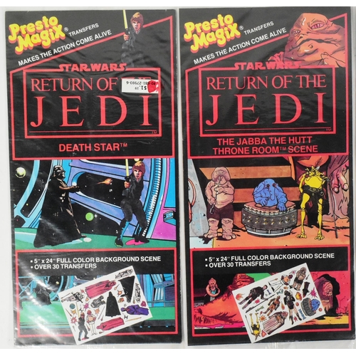 866 - Star Wars - Return Of The Jedi - Presto Magix - a collection of x4 vintage 1983 American Publishing ... 