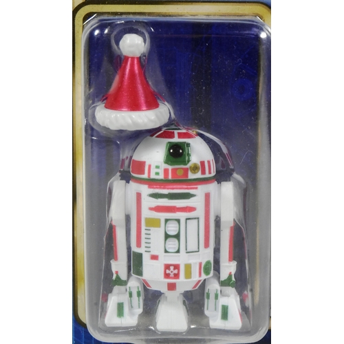 867 - Star Wars - a Disney Parks exclusive 'Droid Factory,' series MOC carded action figure of R2-H15. Chr... 