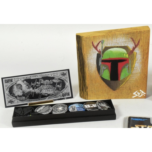 871 - Estate of Jeremy Bulloch - Star Wars - a collection of x10 assorted items from Bulloch's home museum... 