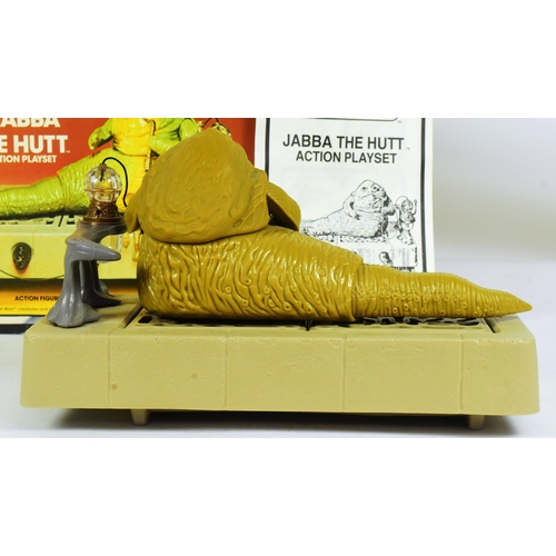 876 - Star Wars - an original vintage 1983 Kenner made action figure playset ' Jabba The Hutt Action Plays... 