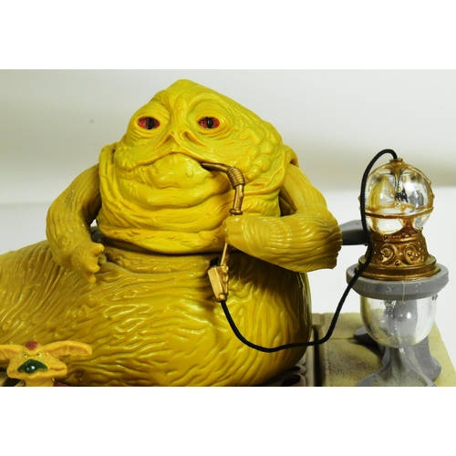 876 - Star Wars - an original vintage 1983 Kenner made action figure playset ' Jabba The Hutt Action Plays... 