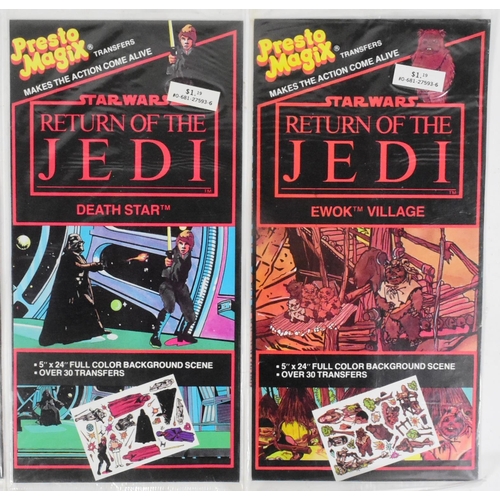 877 - Star Wars - Return Of The Jedi - Presto Magix - a collection of x4 vintage 1983 American Publishing ... 