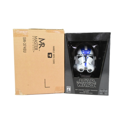 882 - Star Wars - Master Replicas - Star Wars 30th Anniversary 2007 issue ' 501st Legion Clone Trooper Hel... 