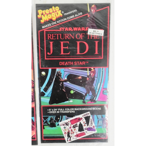 907 - Star Wars - Return Of The Jedi - Presto Magix - a collection of x4 vintage 1983 American Publishing ... 