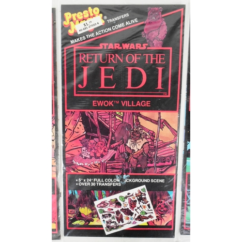 907 - Star Wars - Return Of The Jedi - Presto Magix - a collection of x4 vintage 1983 American Publishing ... 