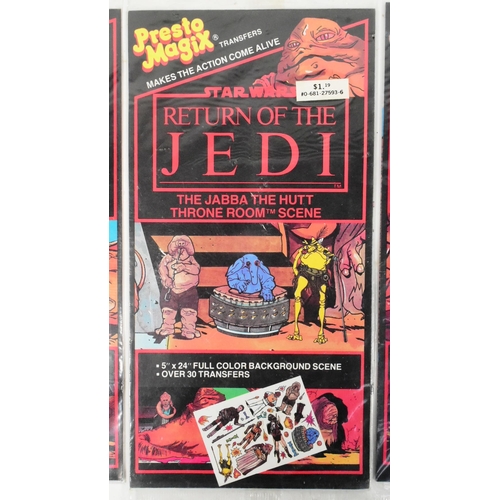 907 - Star Wars - Return Of The Jedi - Presto Magix - a collection of x4 vintage 1983 American Publishing ... 