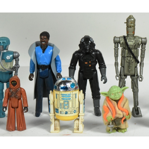 909 - Star Wars - a collection of original vintage action figures and a boxed Palitoy MTV-7 minirig playse... 