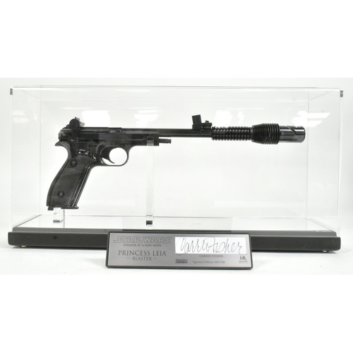 910 - Star Wars - Master Replicas - Signature Edition Princess Leia Blaster 1/1 scale prop replica based o... 