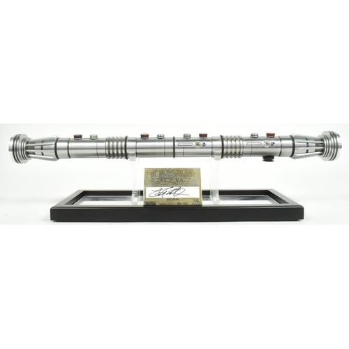 912 - Star Wars - Master Replicas - Signature Edition Darth Maul Lightsaber from The Phantom Menace (1999)... 