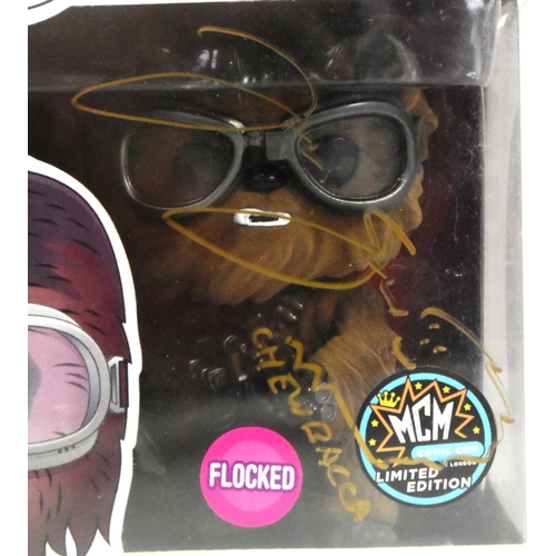 913 - Star Wars - Joonas Suotamo (Chewbacca) - an autographed MCM Comic Con Exclusive Limited Edition Funk... 