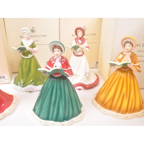 1 - Royal Doulton - Petites - A collection of boxed Royal Doulton porcelain china tableware figurines. C... 