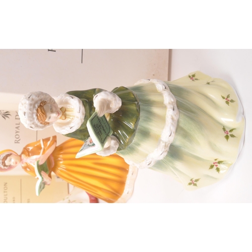 1 - Royal Doulton - Petites - A collection of boxed Royal Doulton porcelain china tableware figurines. C... 