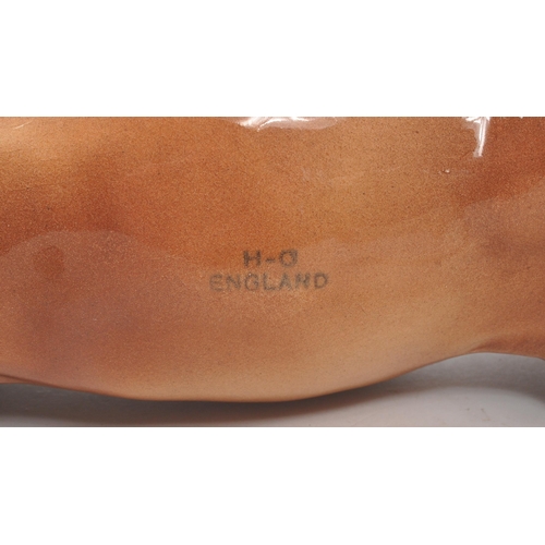 21 - Beswick - Collection of  porcelain china horse statues / figurines. Together with jockey statues (af... 