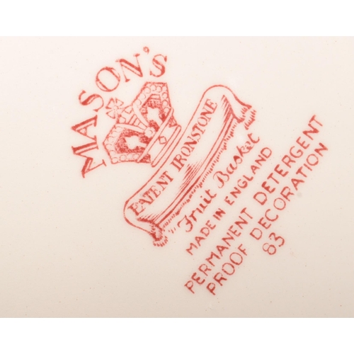 28 - Masons Ironstone - A collection of 20th century Masons Ironstone ceramic decorative pieces. The coll... 
