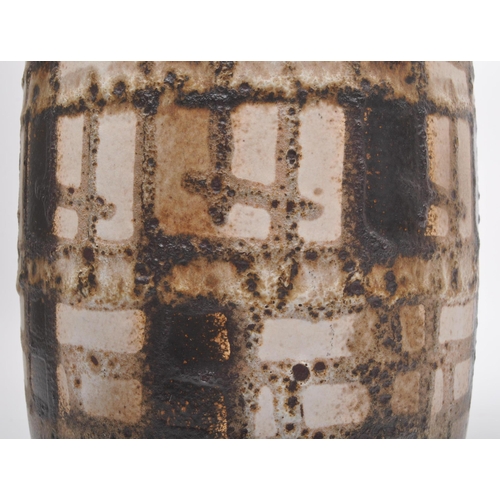 37 - Bay West Germany - A collection of four mid 20th century West German studio pottery vases. The colle... 