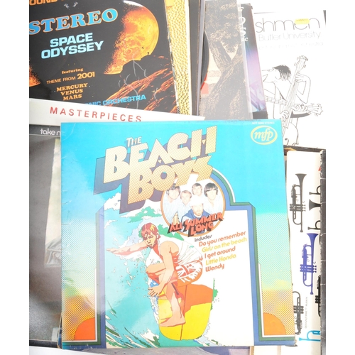 423 - A collection of 20th Century Jazz LP's vinyl record albums to include: Stan Kenton; The Syd Lawrence... 