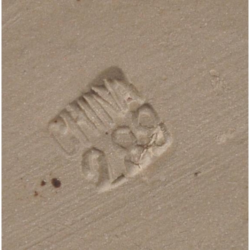 50 - A collection of four Chinese ceramic mud men figurines. Each of the figures on naturalistic bases, w... 