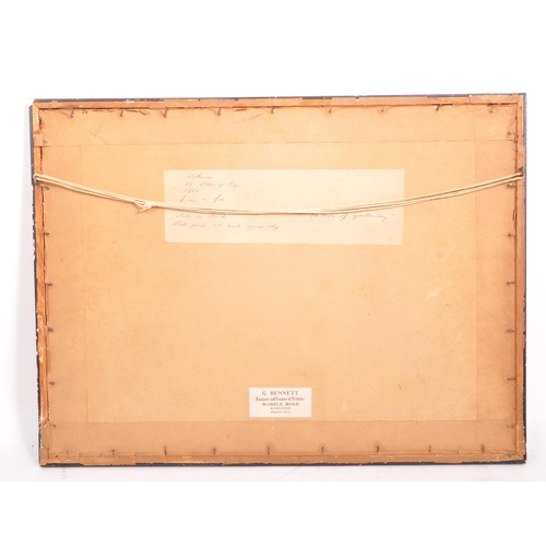 49a - Katsushika Hokusai (1760-1849) 
Morning after the Snow at Koishikawa in Edo circa 1825
From the seri... 