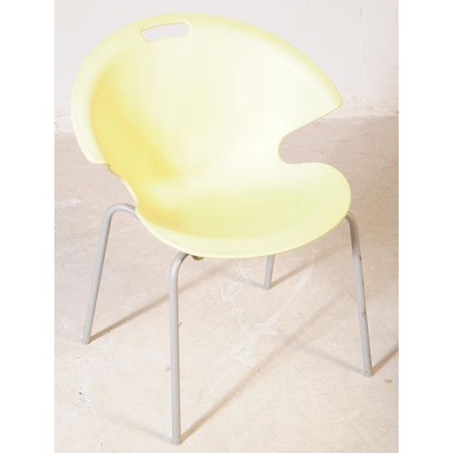 53a - Shaun Flynn for Driade - A 20th century Italian made green Mono chair designed by Shaun Flynn for Dr... 