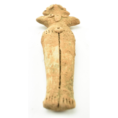 101 - A Syro-Hittite terracotta goddess figurine, believed 1st millennium BC, possibly depicting the godde... 