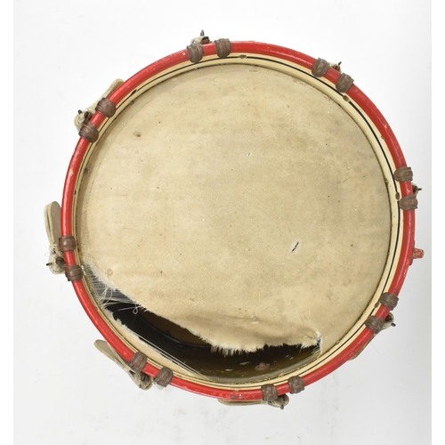 66 - A 2nd Battalion, The Black Watch (Royal Highland Regiment) of Canada, CASF regimental drum. The drum... 