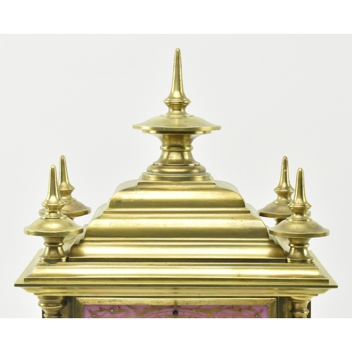 69 - Attributed to Achilles Brocot - a 19th century French eight day movement mantel clock. The mantle cl... 