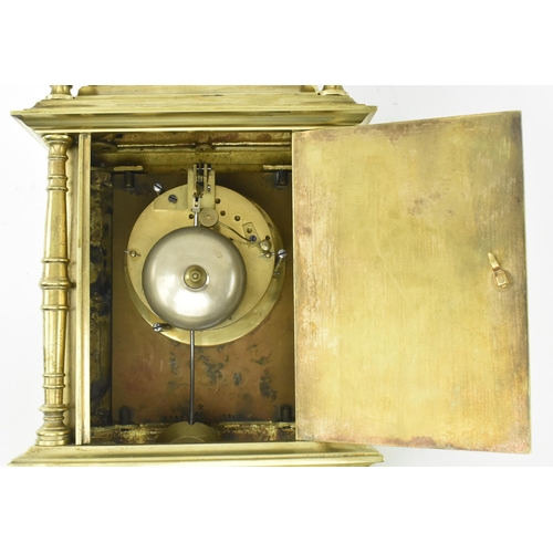 69 - Attributed to Achilles Brocot - a 19th century French eight day movement mantel clock. The mantle cl... 