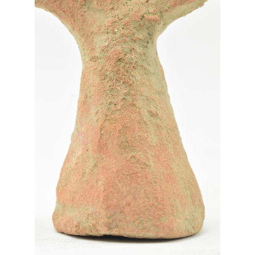 70 - A Mesopotamia believed late Uruk period circa 3rd millennia BC terracotta eye idol. The idol figure ... 