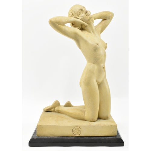 80 - L. Sommers Smith A.R.W.A (British, 20th century) - an Art Nouveau early 20th century plaster sculptu... 