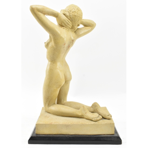 80 - L. Sommers Smith A.R.W.A (British, 20th century) - an Art Nouveau early 20th century plaster sculptu... 